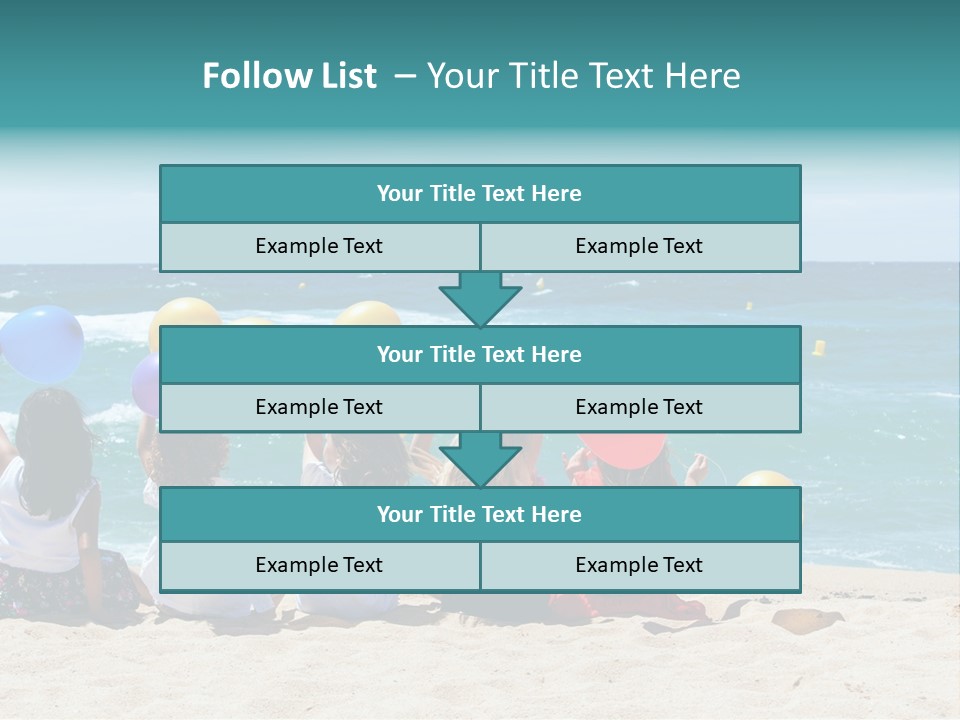 Expression Summertime Joyful PowerPoint Template