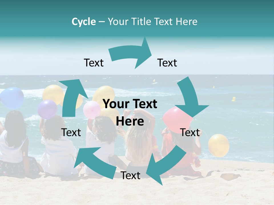 Expression Summertime Joyful PowerPoint Template