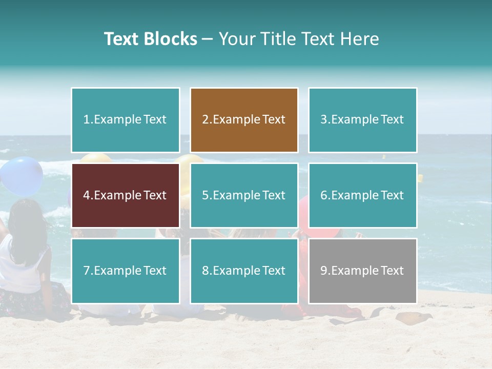 Expression Summertime Joyful PowerPoint Template