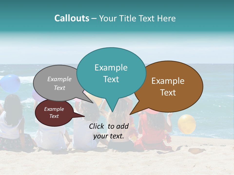 Expression Summertime Joyful PowerPoint Template