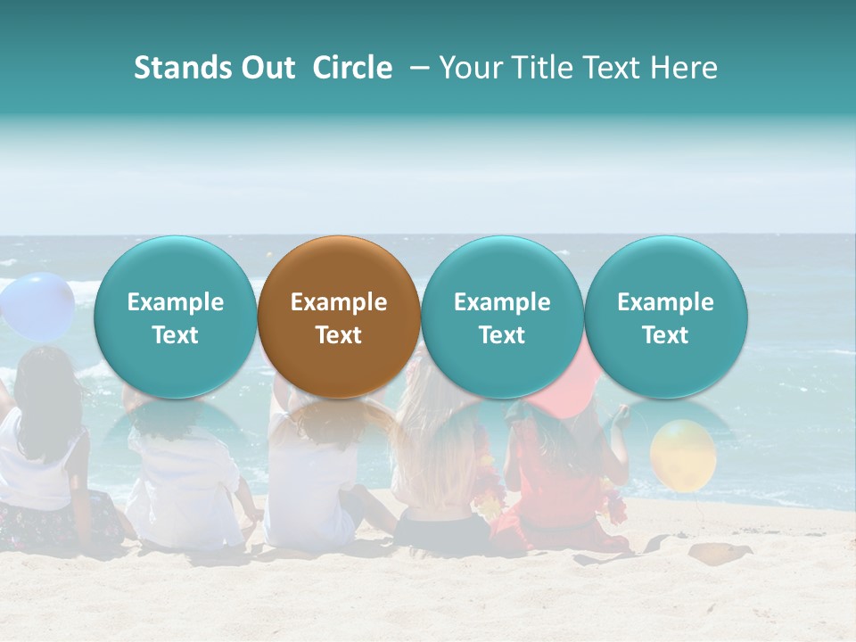 Expression Summertime Joyful PowerPoint Template