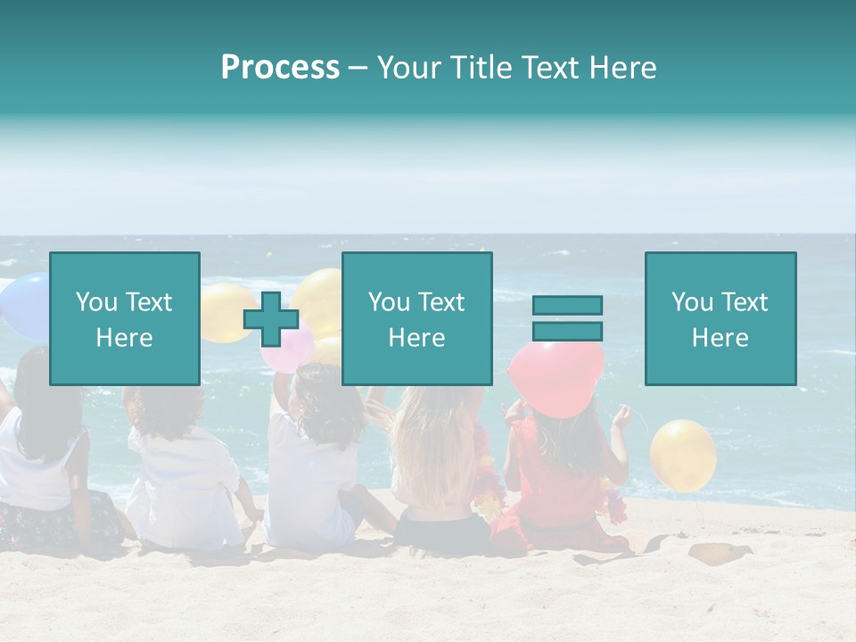 Expression Summertime Joyful PowerPoint Template