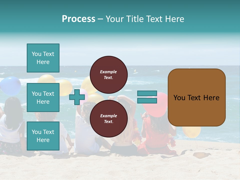 Expression Summertime Joyful PowerPoint Template