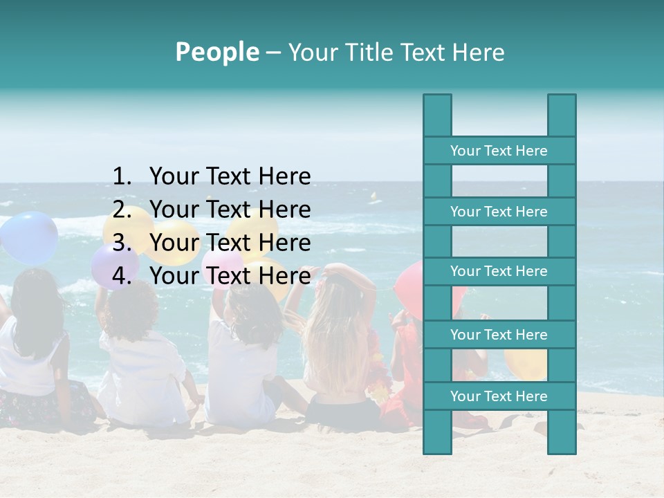 Expression Summertime Joyful PowerPoint Template