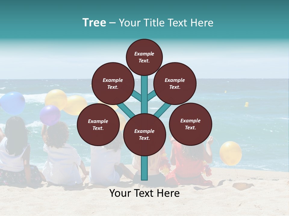 Expression Summertime Joyful PowerPoint Template