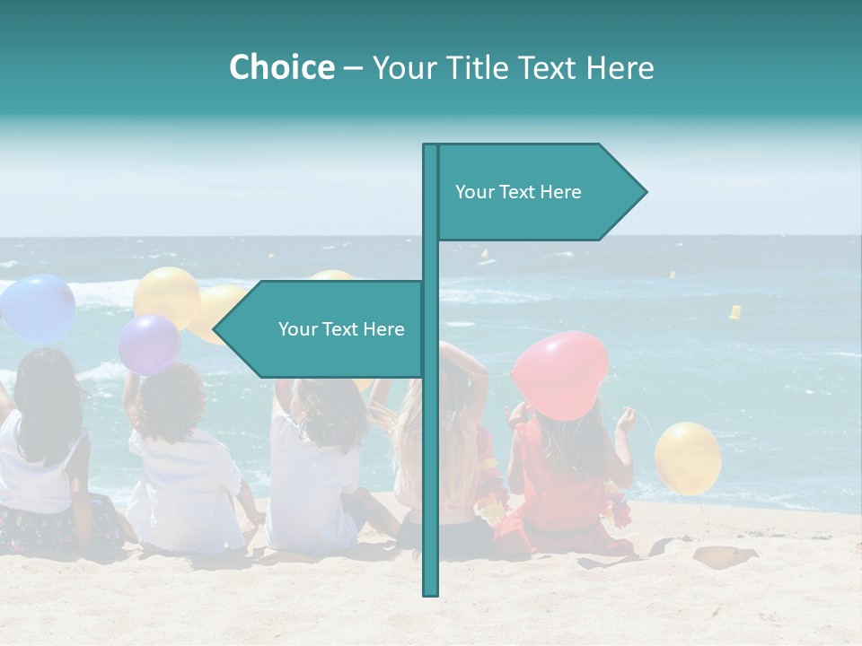 Expression Summertime Joyful PowerPoint Template