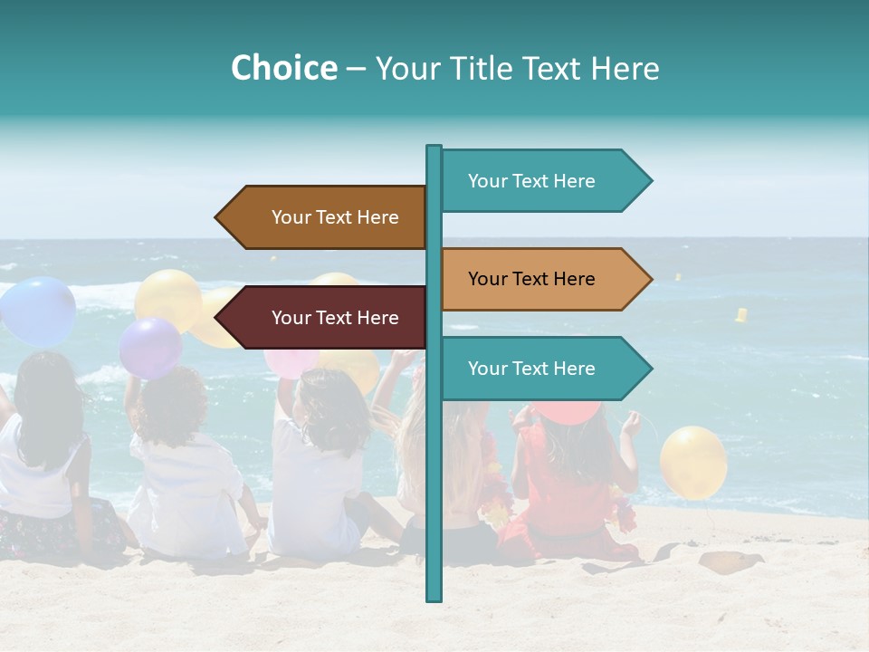 Expression Summertime Joyful PowerPoint Template