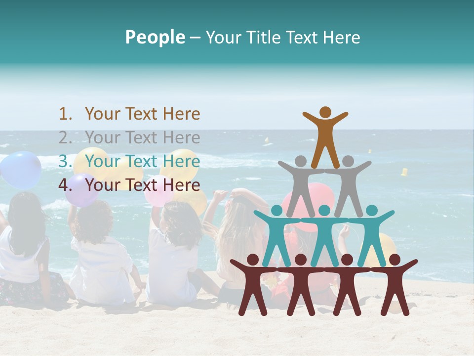 Expression Summertime Joyful PowerPoint Template