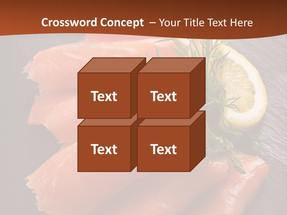 Fresh Delicacy Cut PowerPoint Template