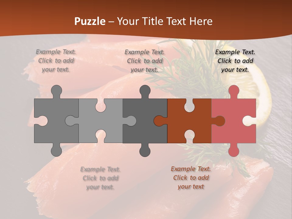Fresh Delicacy Cut PowerPoint Template