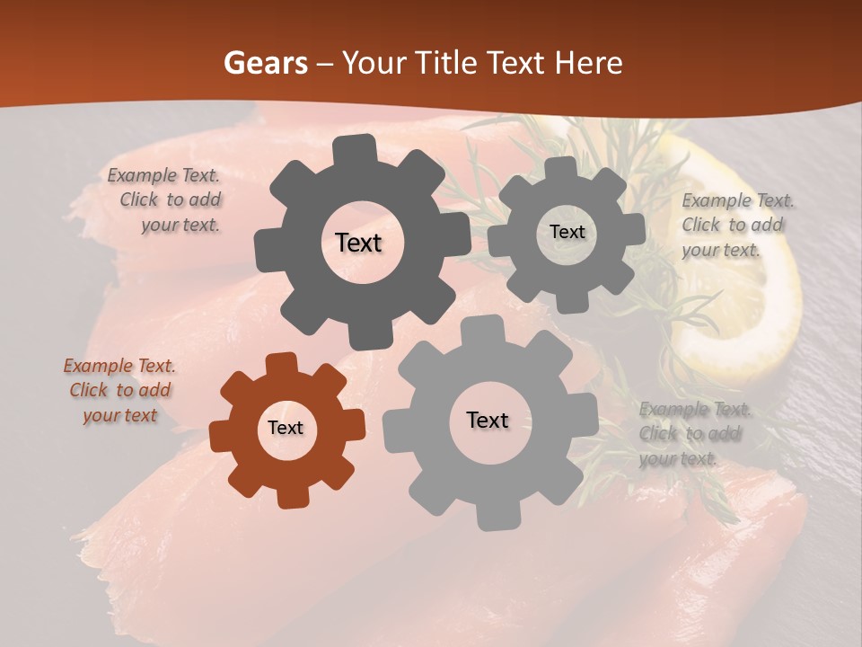 Fresh Delicacy Cut PowerPoint Template