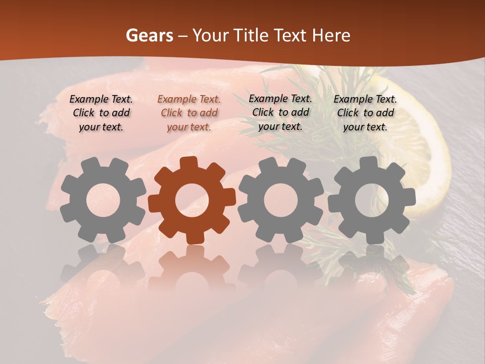 Fresh Delicacy Cut PowerPoint Template