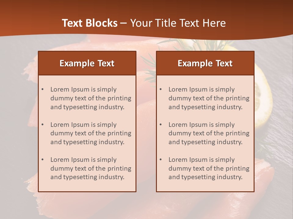 Fresh Delicacy Cut PowerPoint Template
