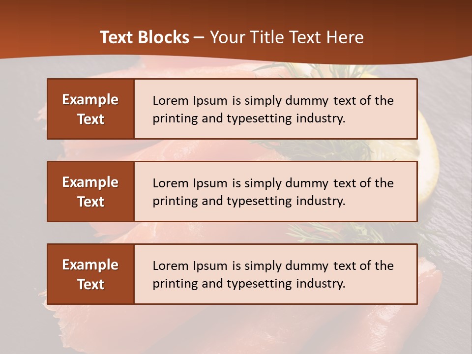 Fresh Delicacy Cut PowerPoint Template