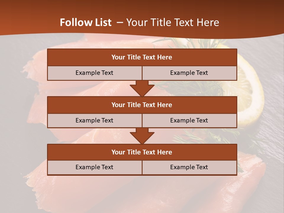 Fresh Delicacy Cut PowerPoint Template