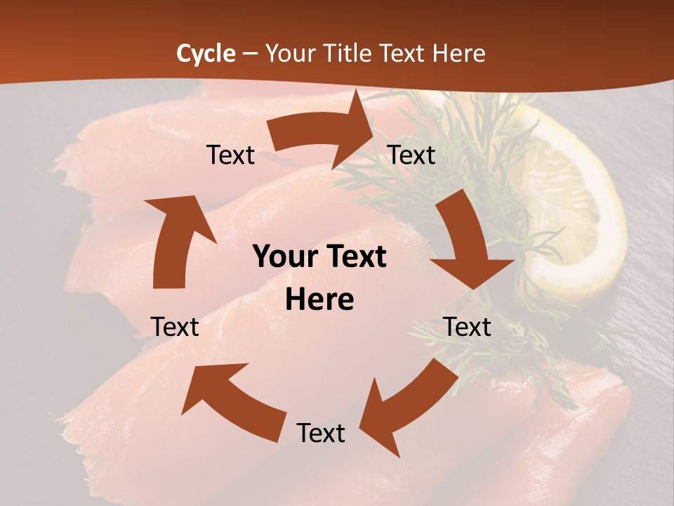 Fresh Delicacy Cut PowerPoint Template