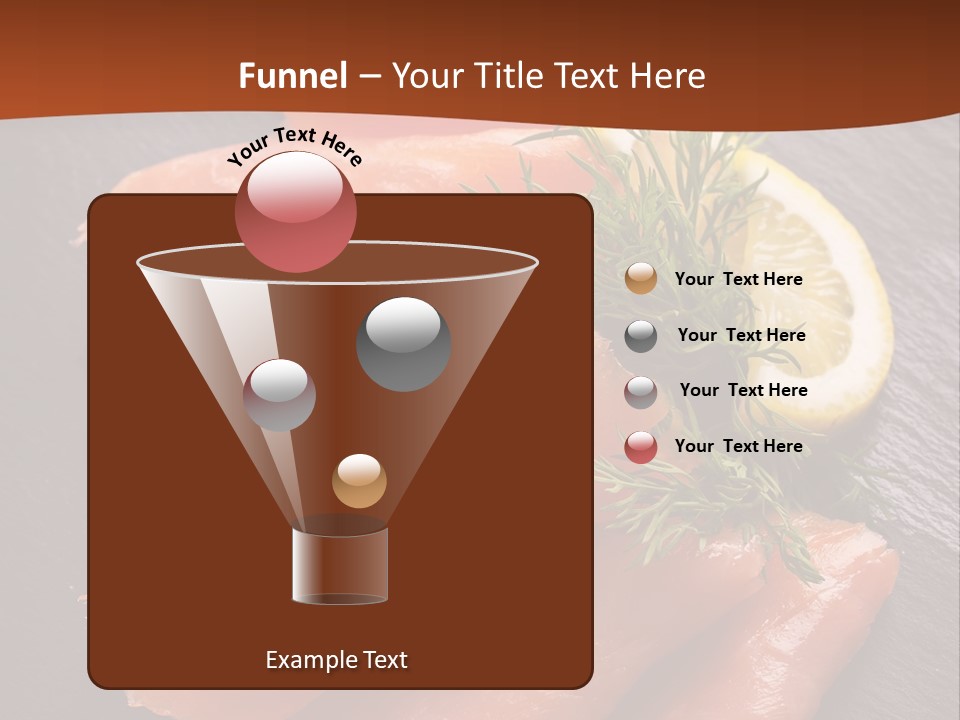 Fresh Delicacy Cut PowerPoint Template