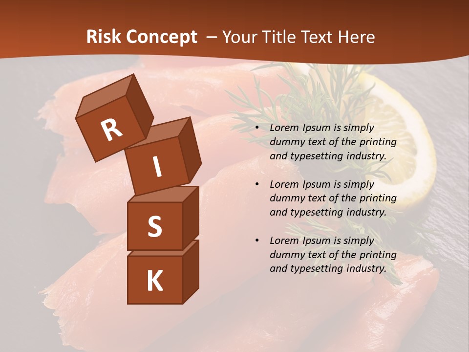 Fresh Delicacy Cut PowerPoint Template