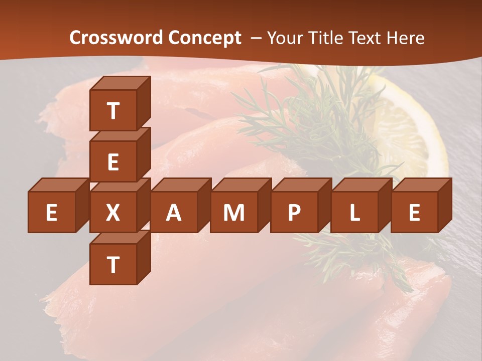 Fresh Delicacy Cut PowerPoint Template