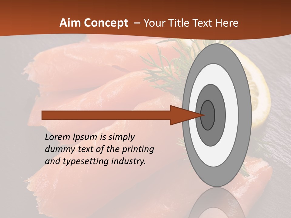 Fresh Delicacy Cut PowerPoint Template