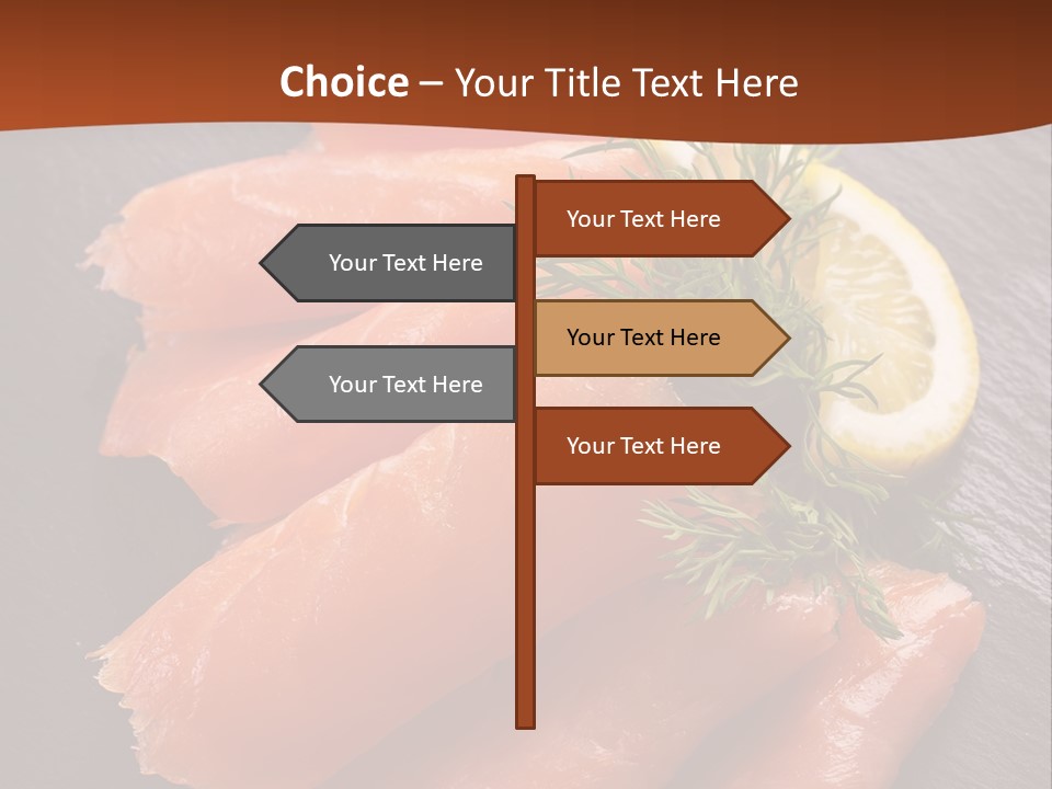 Fresh Delicacy Cut PowerPoint Template