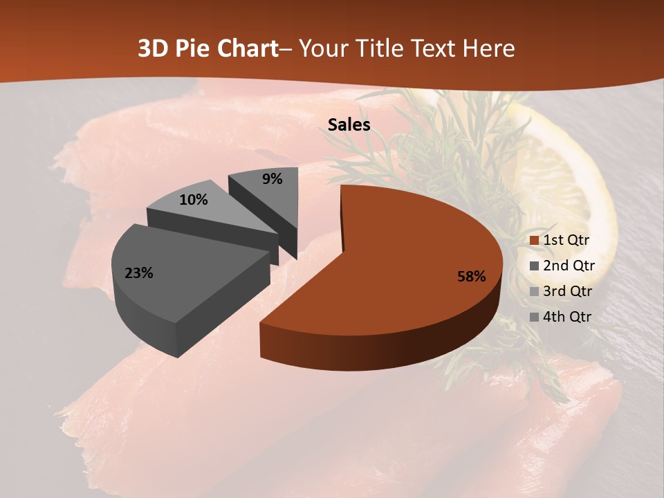 Fresh Delicacy Cut PowerPoint Template