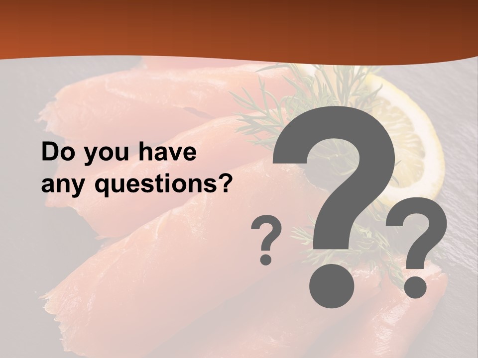 Fresh Delicacy Cut PowerPoint Template