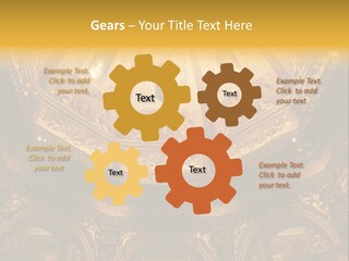 A Dome In A Building With A Light Shining On It PowerPoint Template