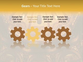 A Dome In A Building With A Light Shining On It PowerPoint Template