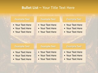 A Dome In A Building With A Light Shining On It PowerPoint Template