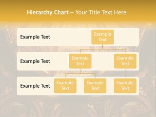 A Dome In A Building With A Light Shining On It PowerPoint Template