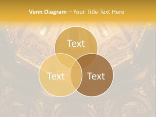 A Dome In A Building With A Light Shining On It PowerPoint Template