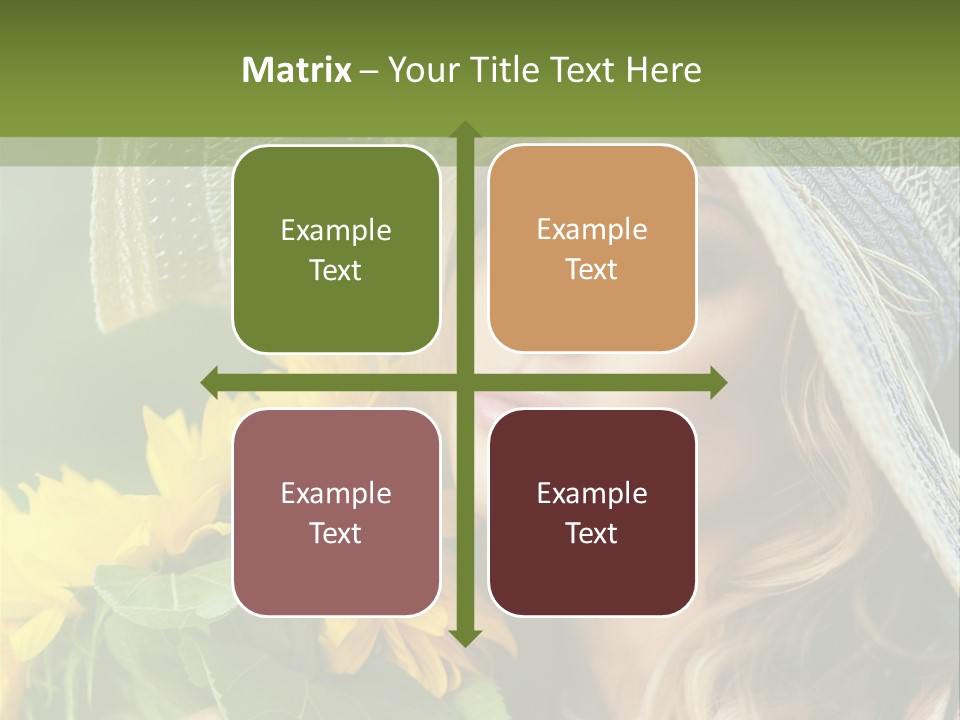 Crop Edible Macro PowerPoint Template