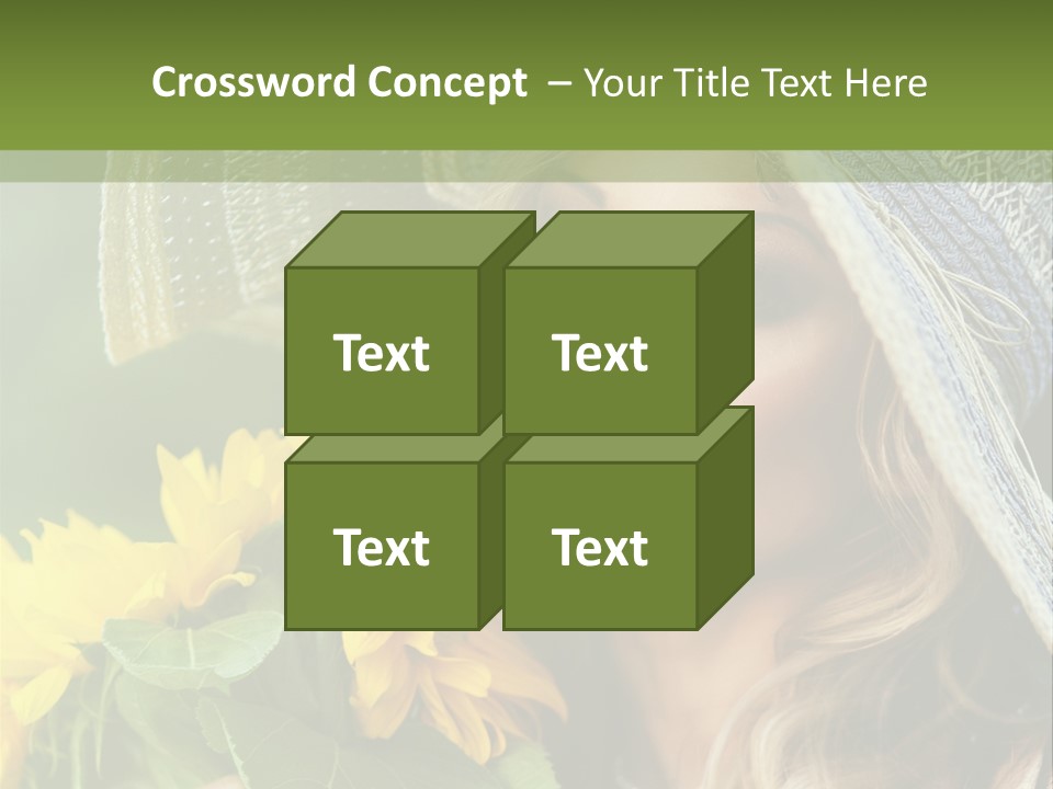 Crop Edible Macro PowerPoint Template