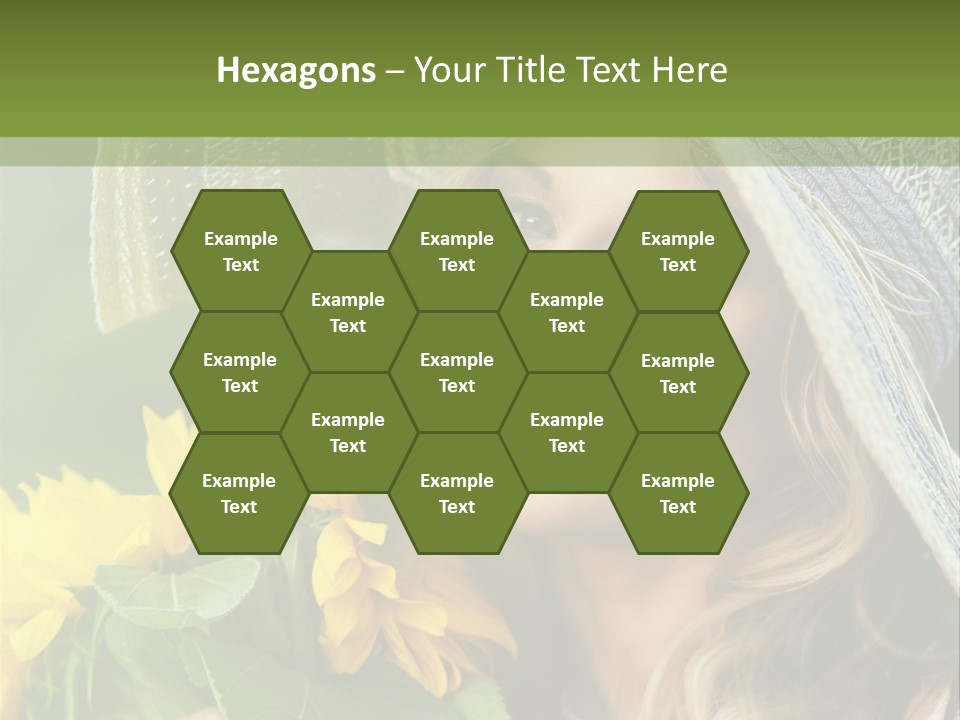 Crop Edible Macro PowerPoint Template