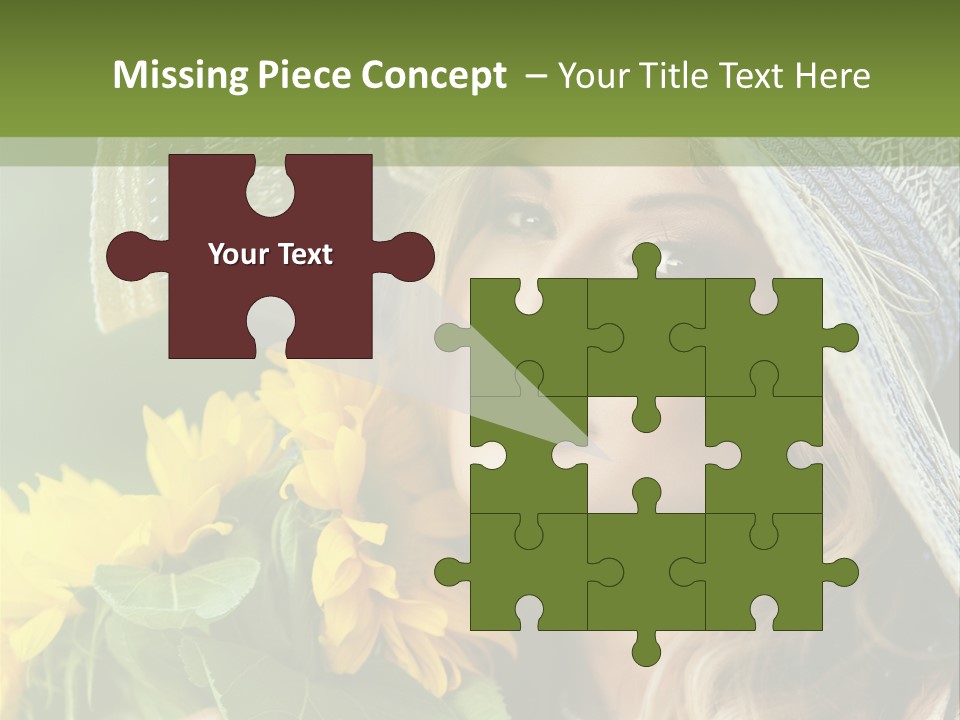 Crop Edible Macro PowerPoint Template