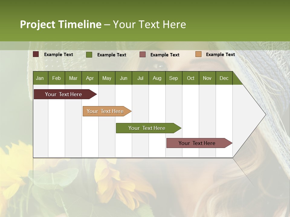 Crop Edible Macro PowerPoint Template