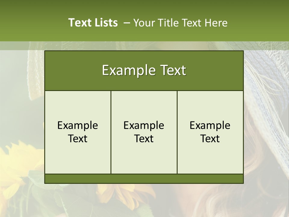 Crop Edible Macro PowerPoint Template