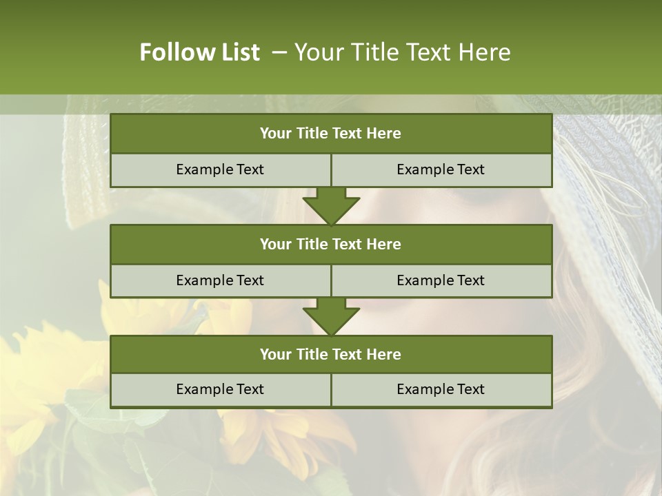 Crop Edible Macro PowerPoint Template