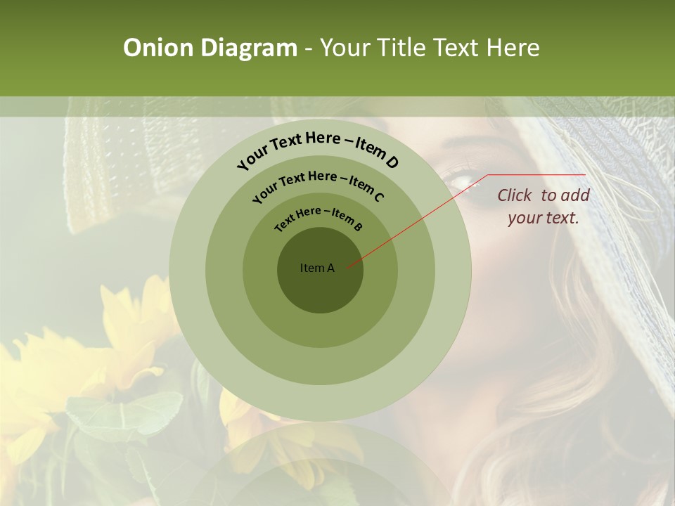 Crop Edible Macro PowerPoint Template