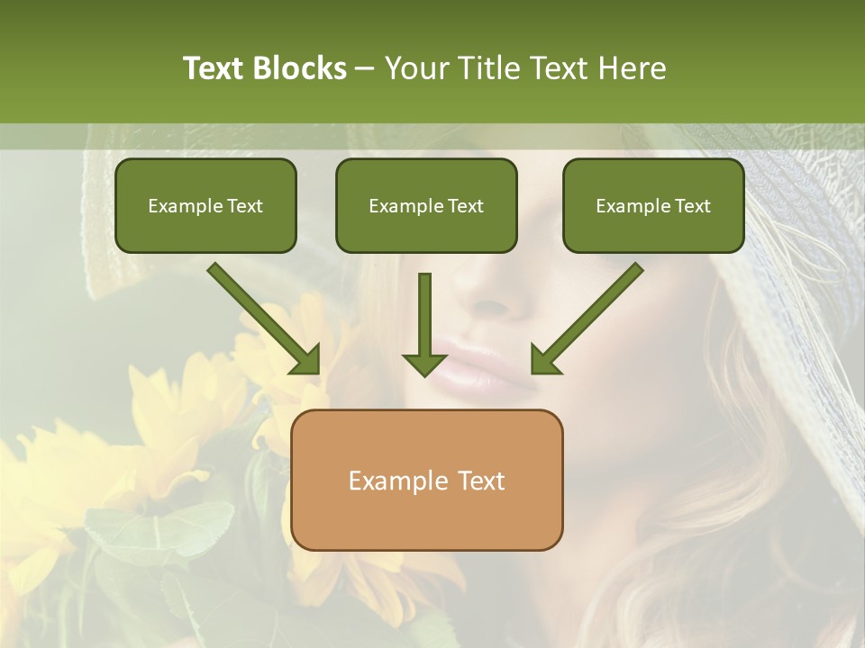 Crop Edible Macro PowerPoint Template