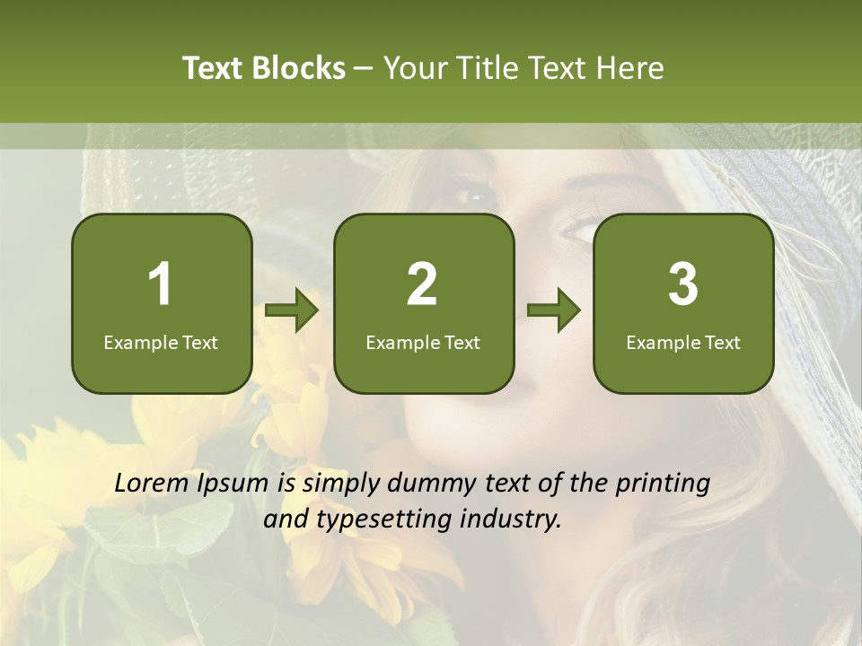 Crop Edible Macro PowerPoint Template