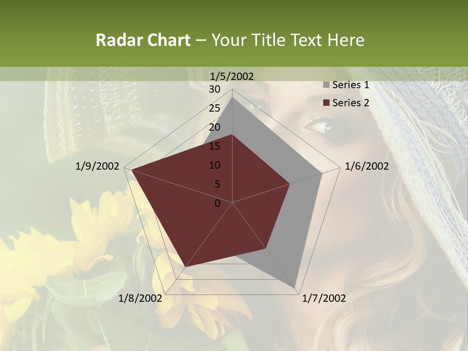 Crop Edible Macro PowerPoint Template