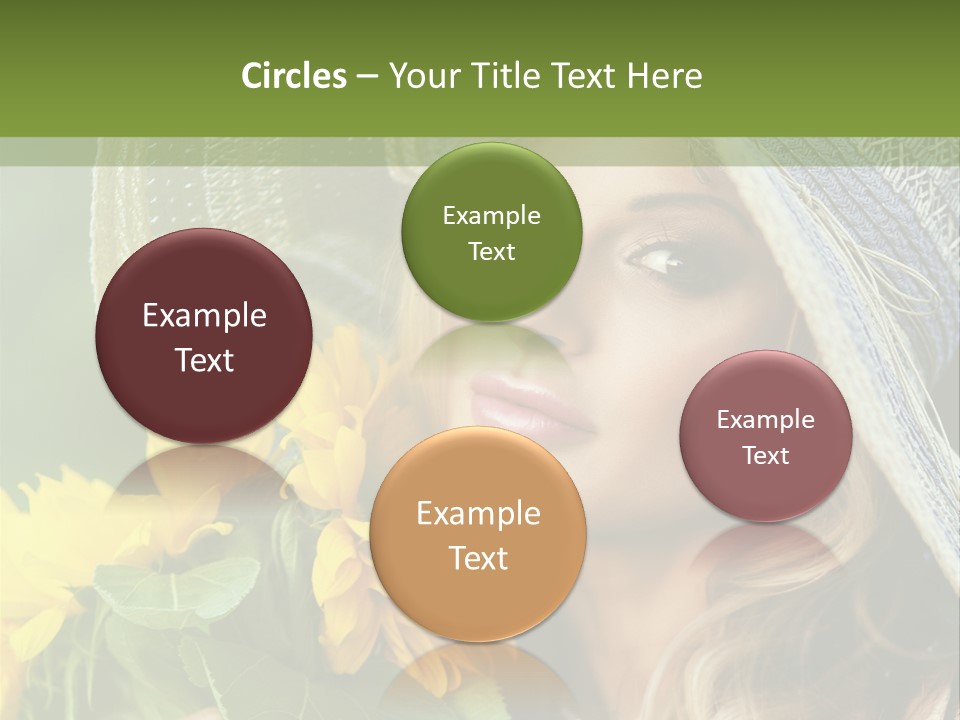 Crop Edible Macro PowerPoint Template