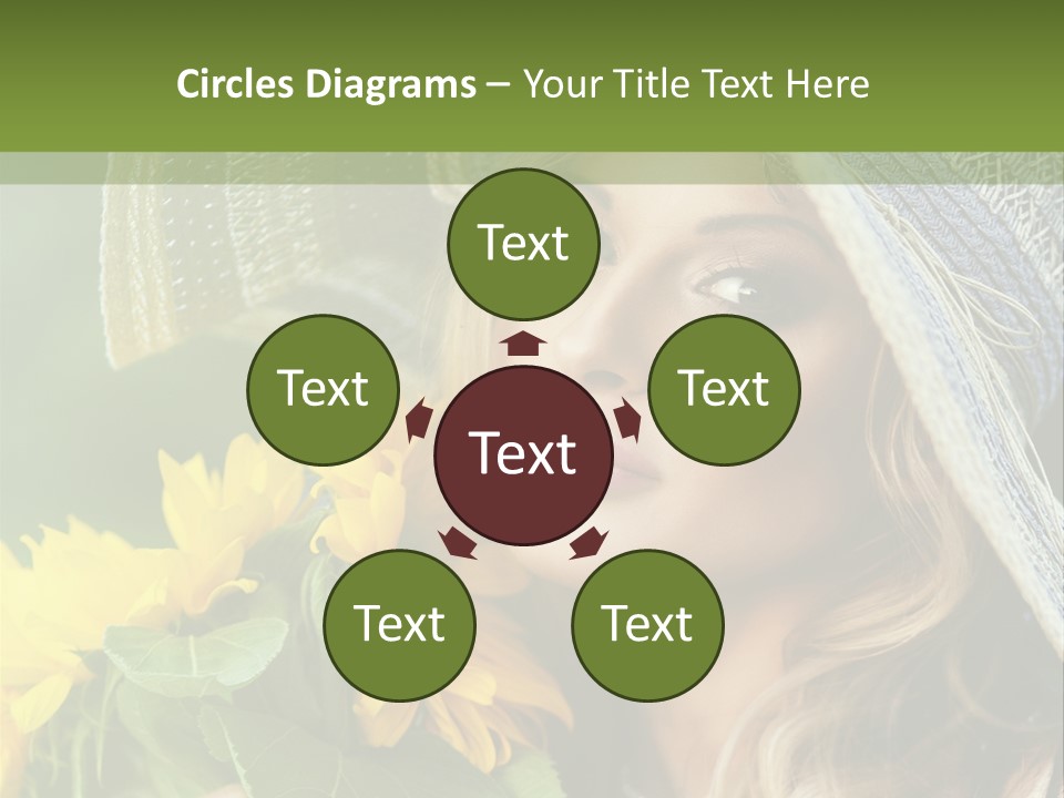 Crop Edible Macro PowerPoint Template