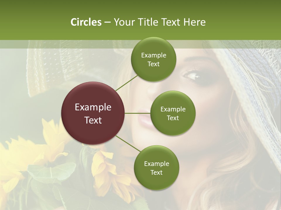 Crop Edible Macro PowerPoint Template