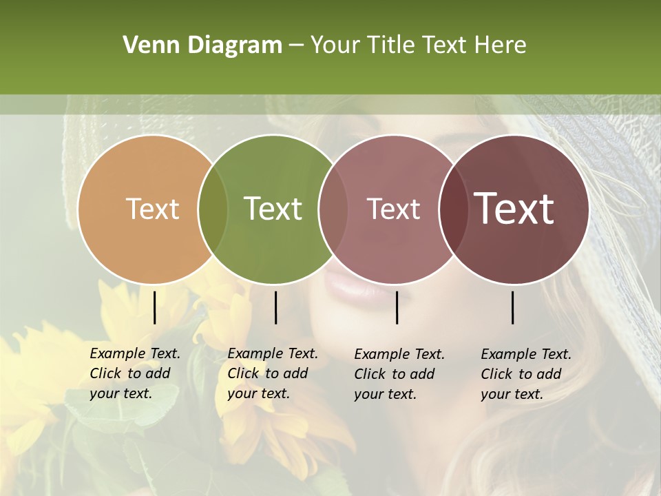 Crop Edible Macro PowerPoint Template