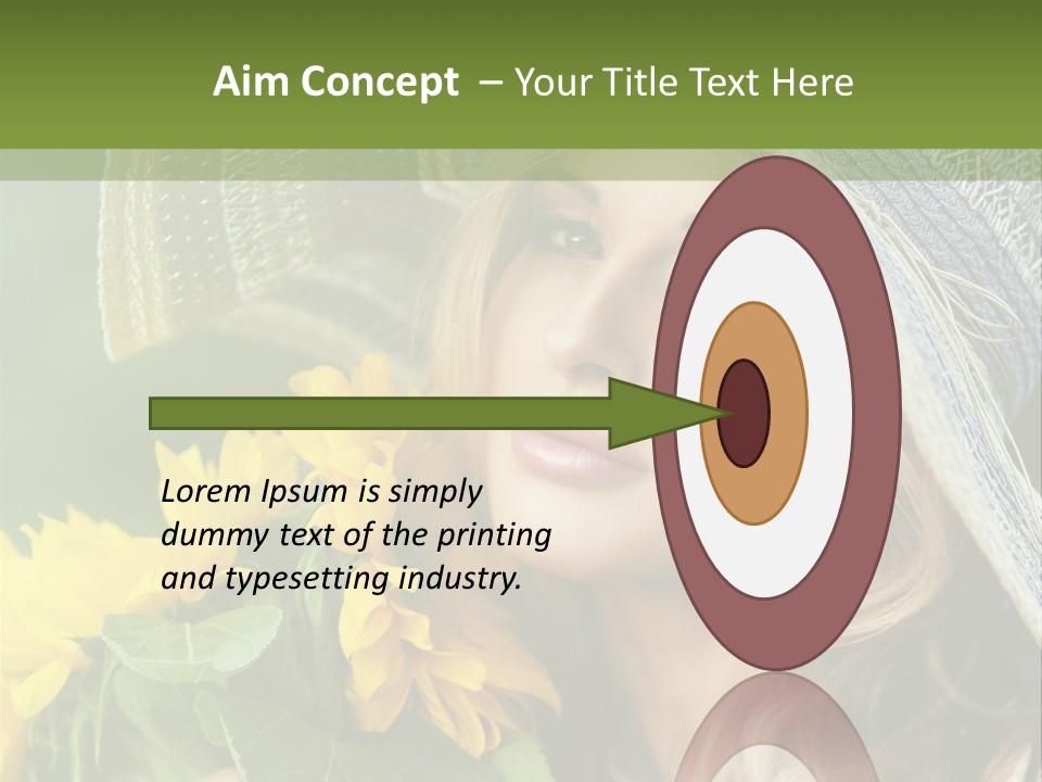 Crop Edible Macro PowerPoint Template
