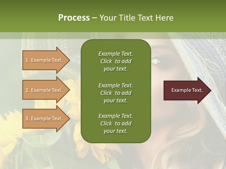 Crop Edible Macro PowerPoint Template