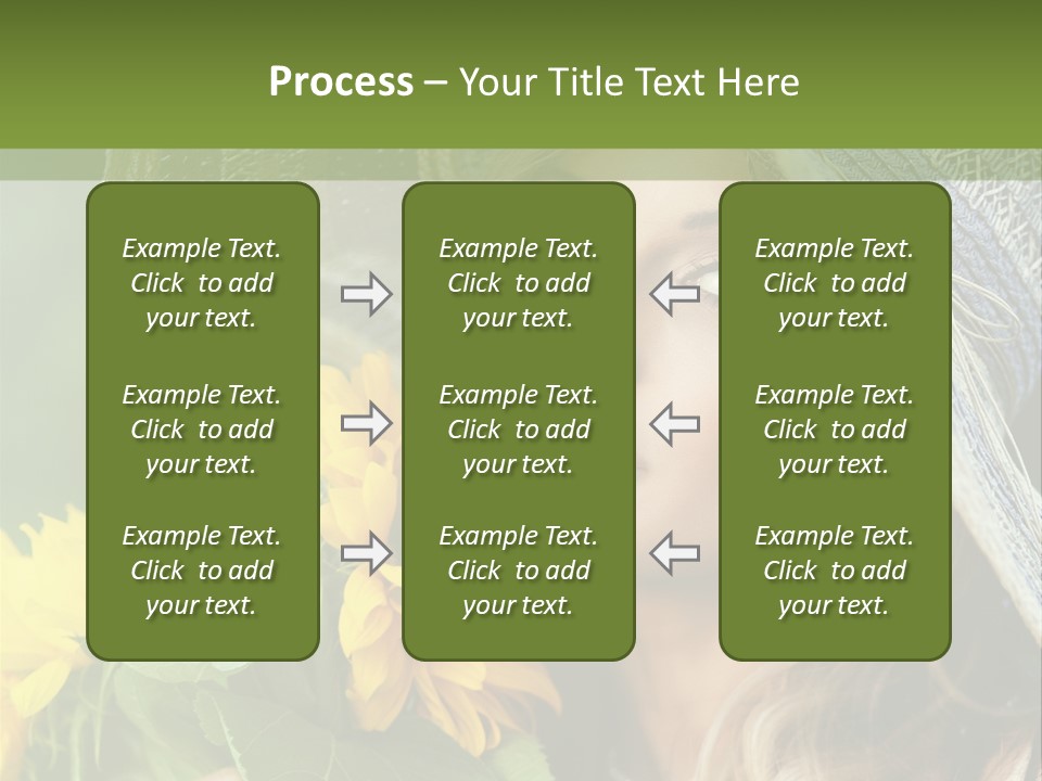 Crop Edible Macro PowerPoint Template